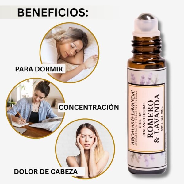 Roll on lavanda y romero - Imagen 2