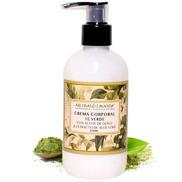 Crema corporal de té verde