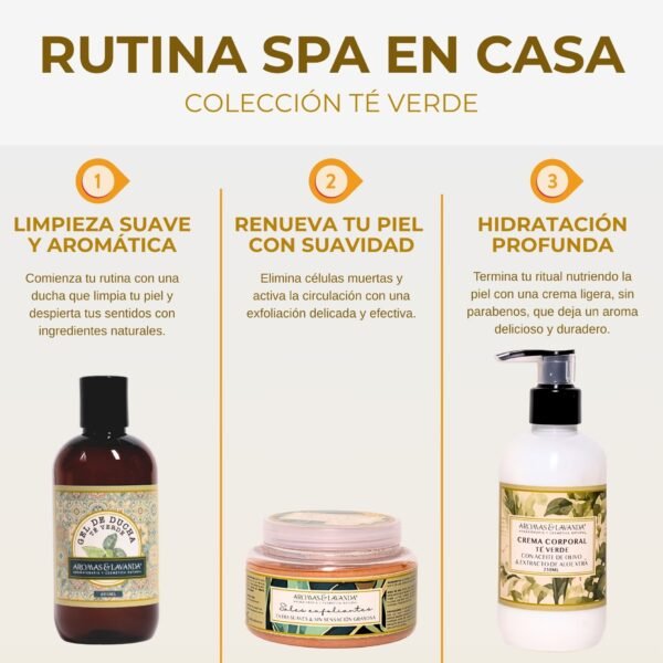 Crema corporal de té verde - Imagen 7