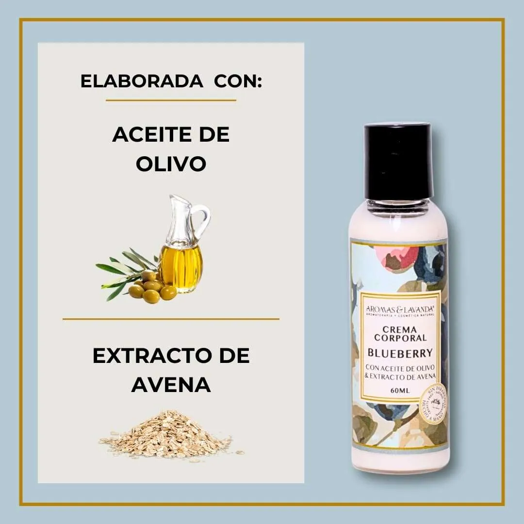 Crema corporal de blueberry de bolsillo - Imagen 2