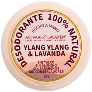 Desodorante natural en tarro Ylang Ylang y Lavanda