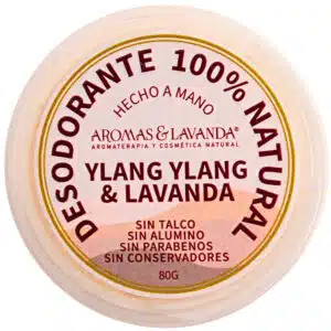 Desodorante natural en tarro Ylang Ylang y Lavanda