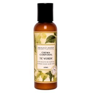 Crema corporal de té verde de bolsillo