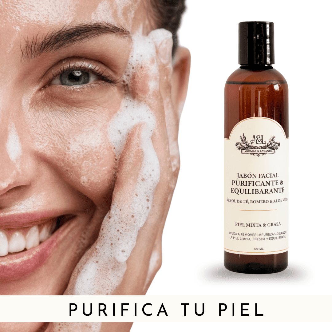 Jabón facial purificante y equilibrante - Imagen 2