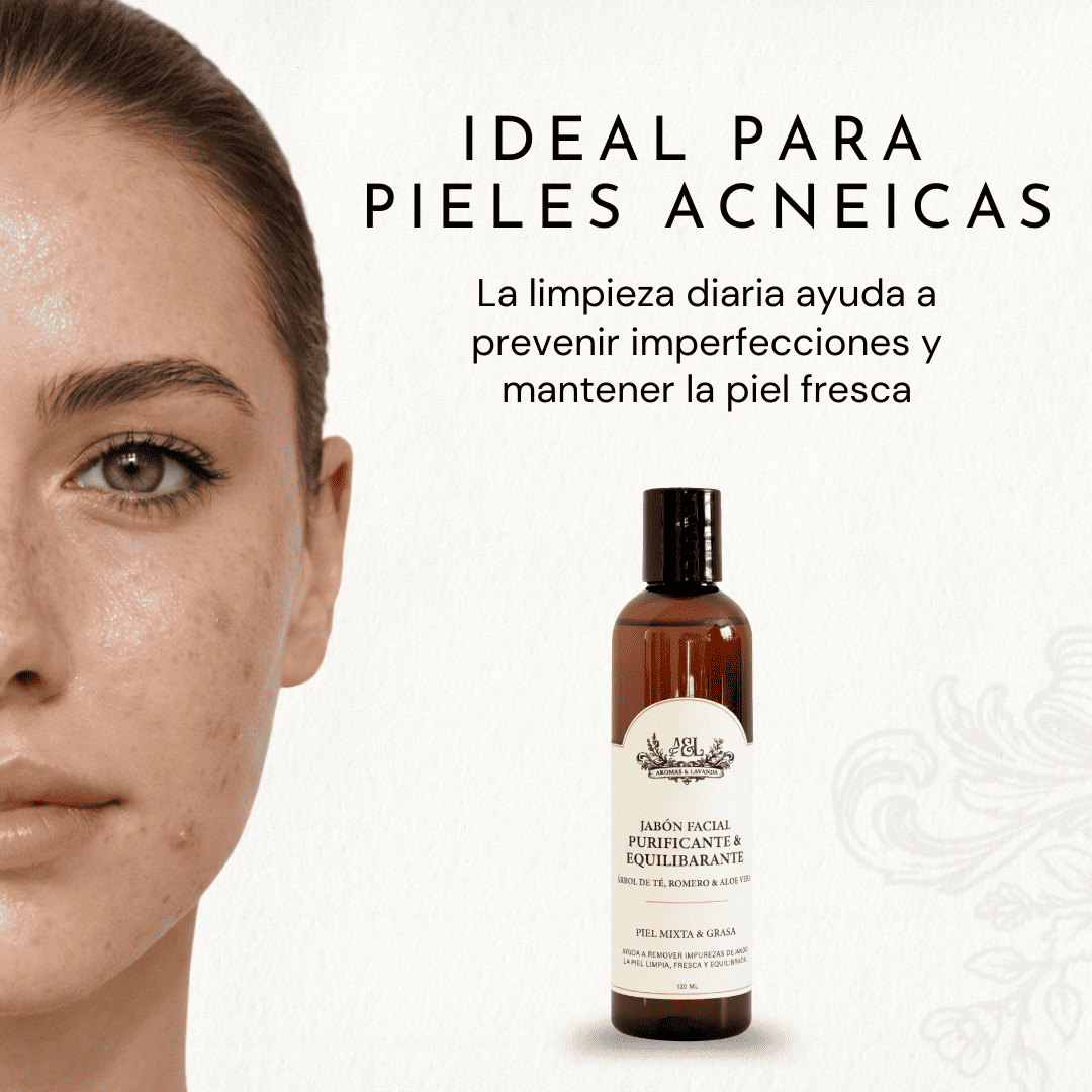 Jabón facial purificante y equilibrante - Imagen 5