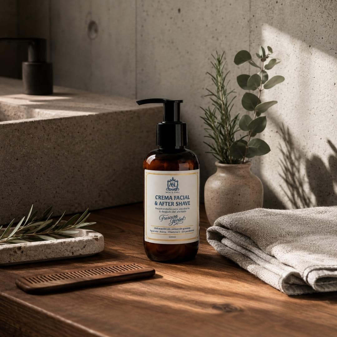 Crema facial y after shave - Imagen 2