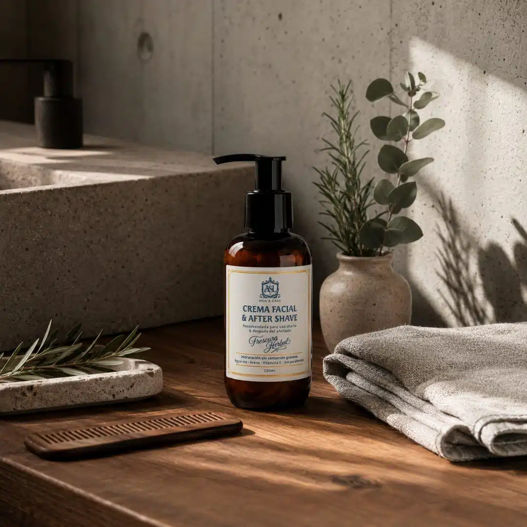 Crema facial y after shave - Imagen 2