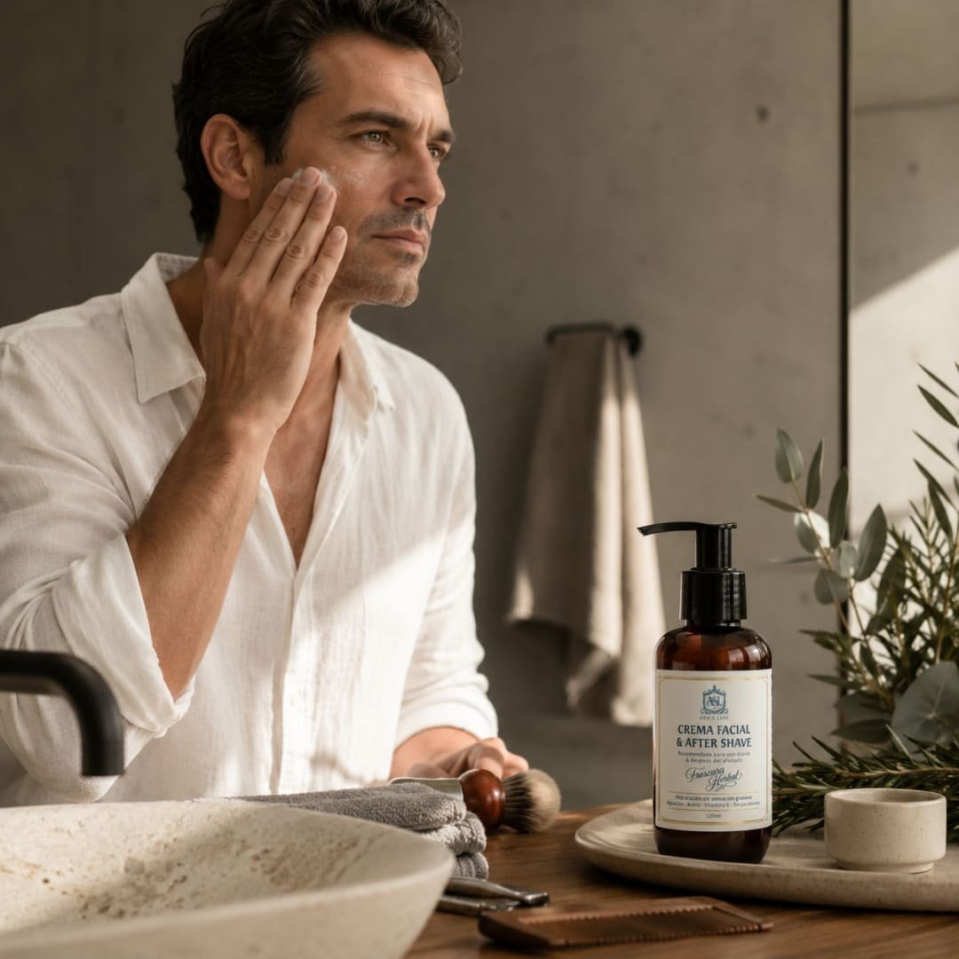 Crema facial y after shave - Imagen 3