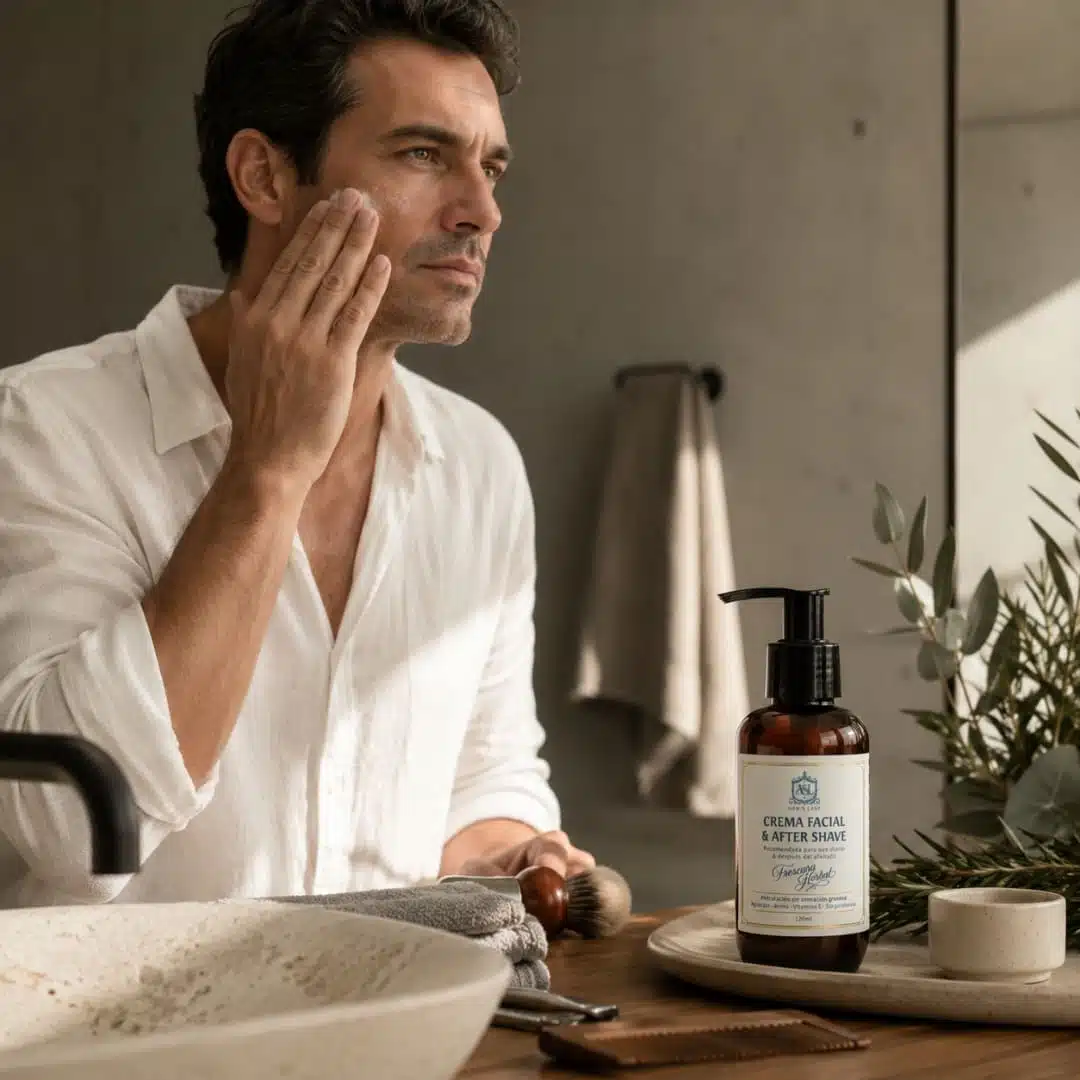 Crema facial y after shave - Imagen 3