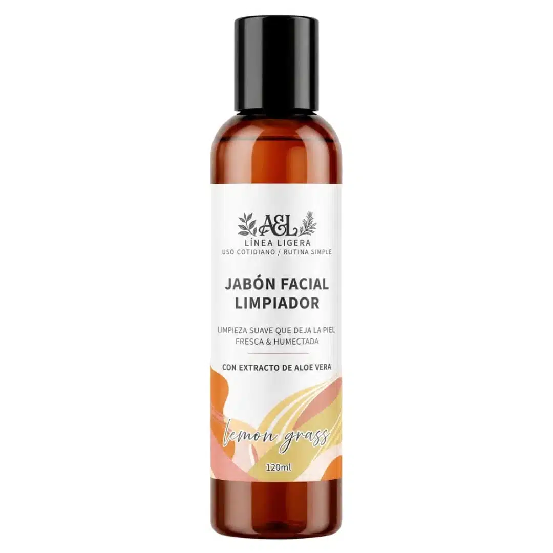 Jabón facial limpiador